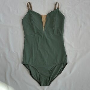 Nikolay Charlotte Leotard in Olive - Size Small (44) - Like New